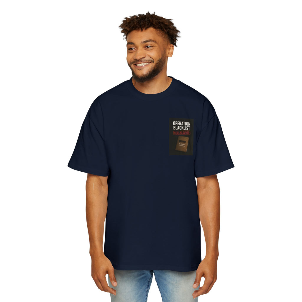 Oversized Tee - Operation Blacklist Print
