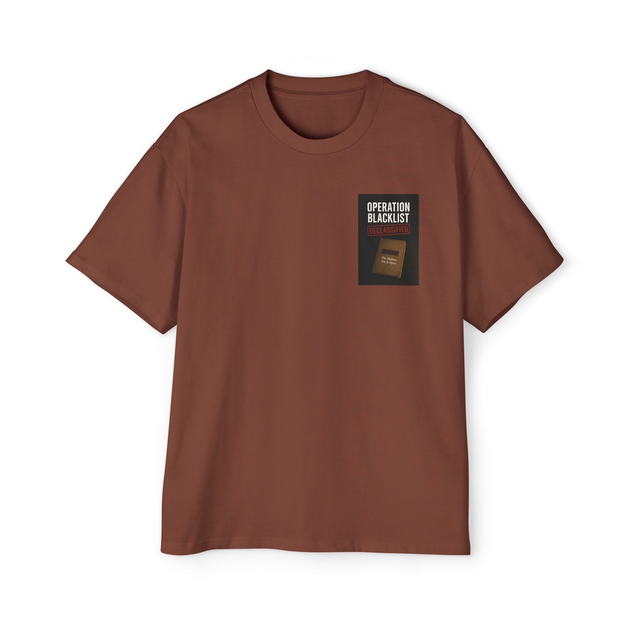 Oversized Tee - Operation Blacklist Print