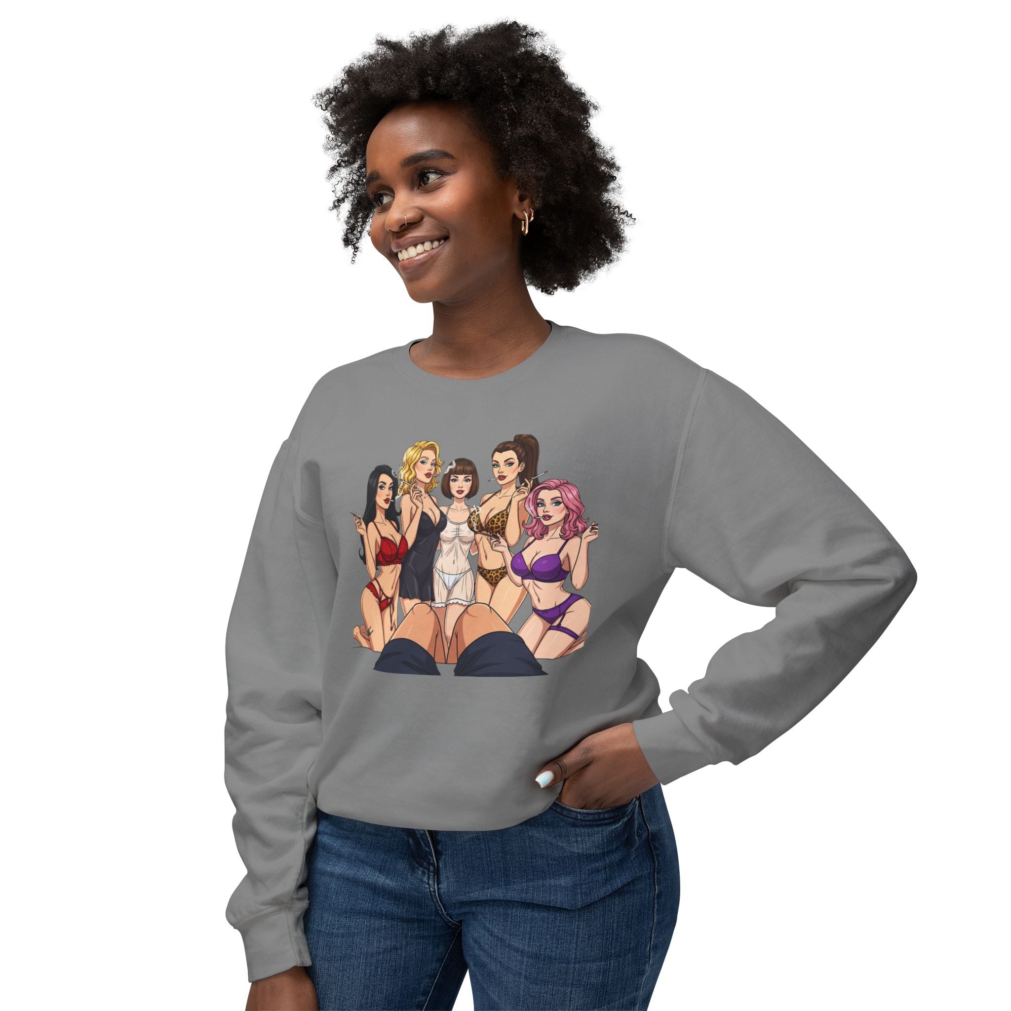 I dont want to famous Crewneck Sweatshirt