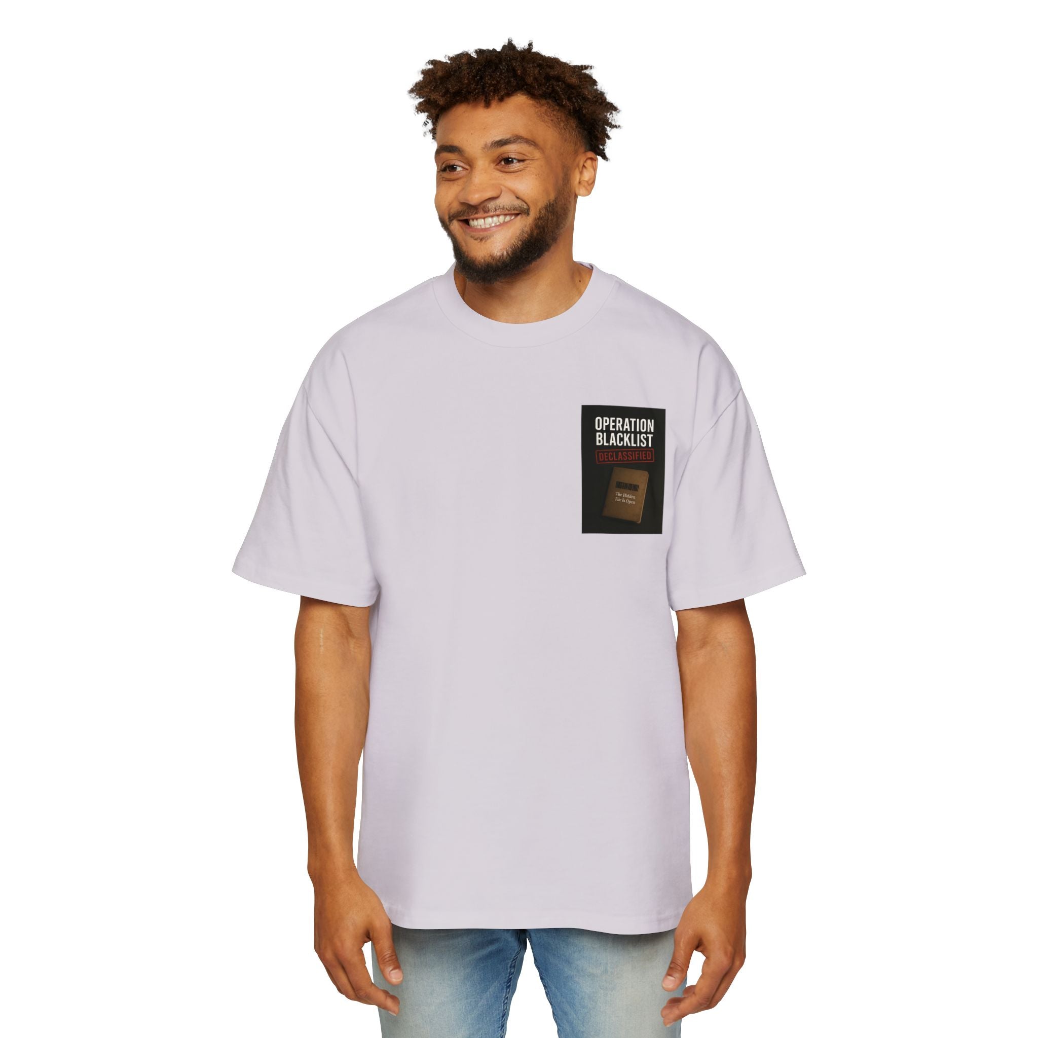 Oversized Tee - Operation Blacklist Print