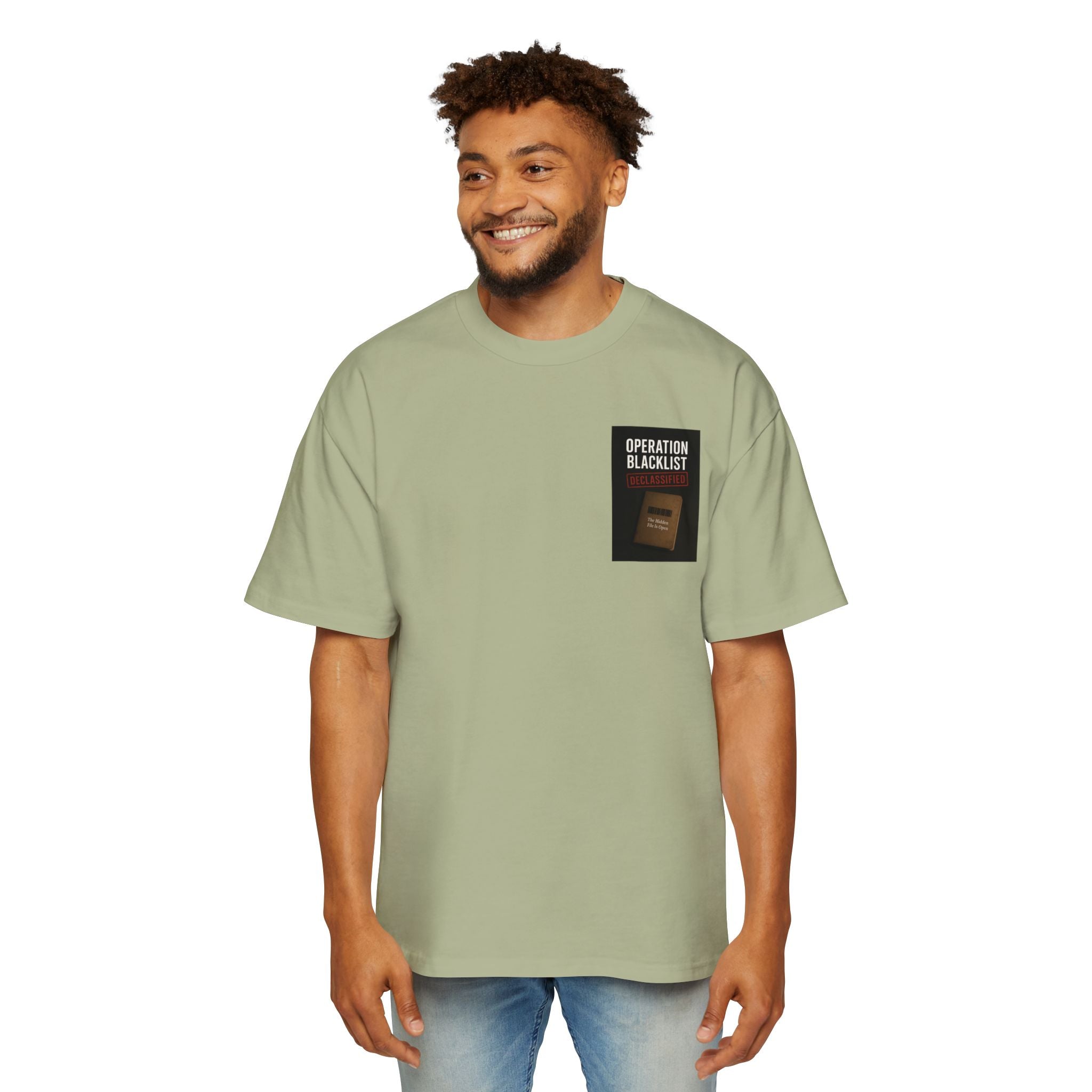 Oversized Tee - Operation Blacklist Print