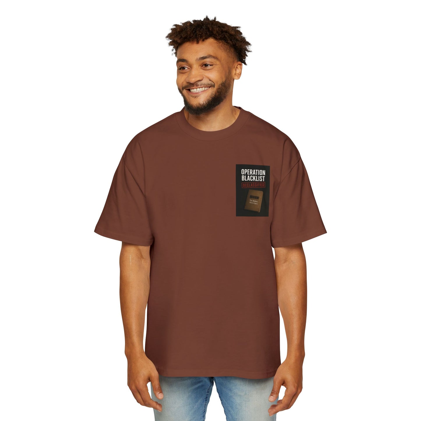 Oversized Tee - Operation Blacklist Print