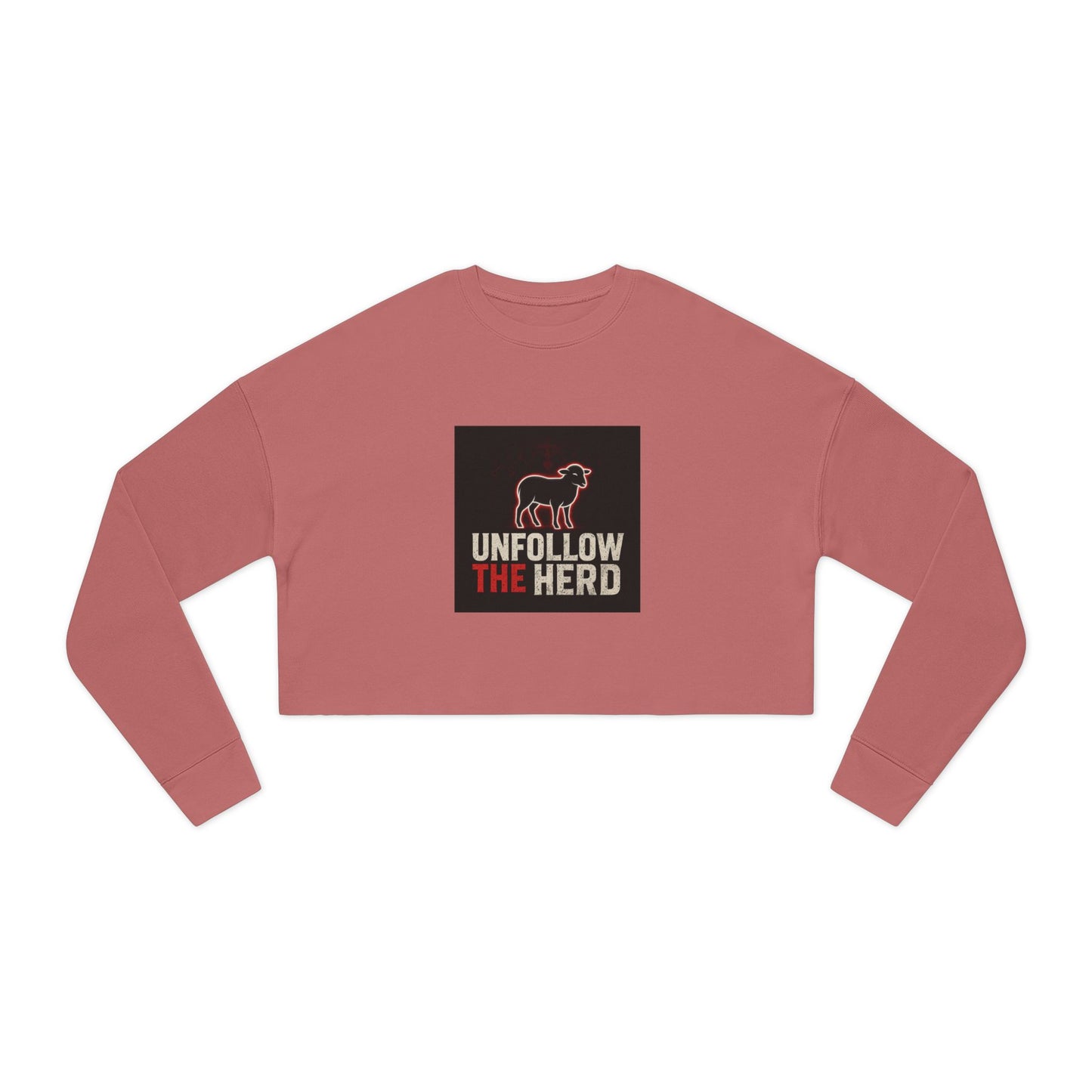 Unfollow the Herd Cropped Hoodie | Leave the Herd