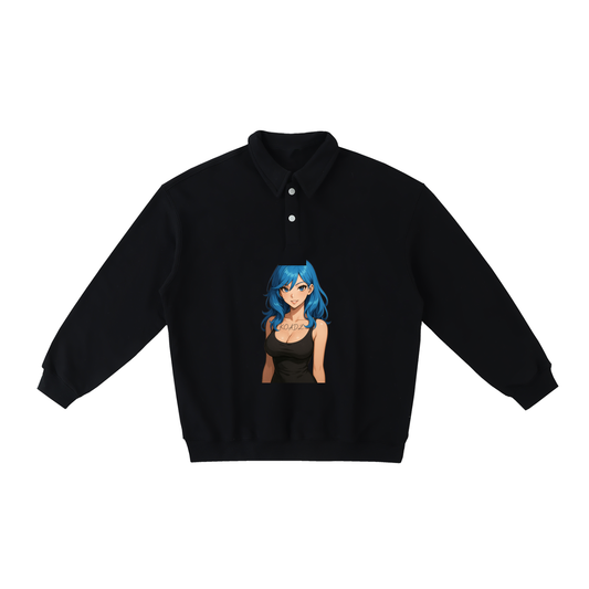 KOADZ Heavyweight Polo-Collar Sweatshirt
