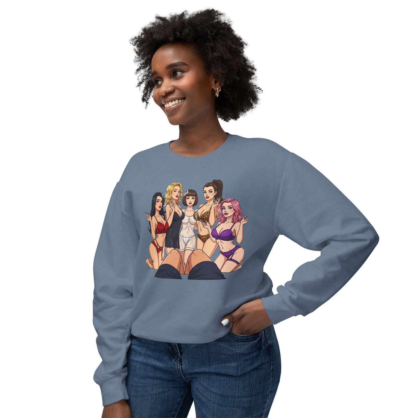 I dont want to famous Crewneck Sweatshirt