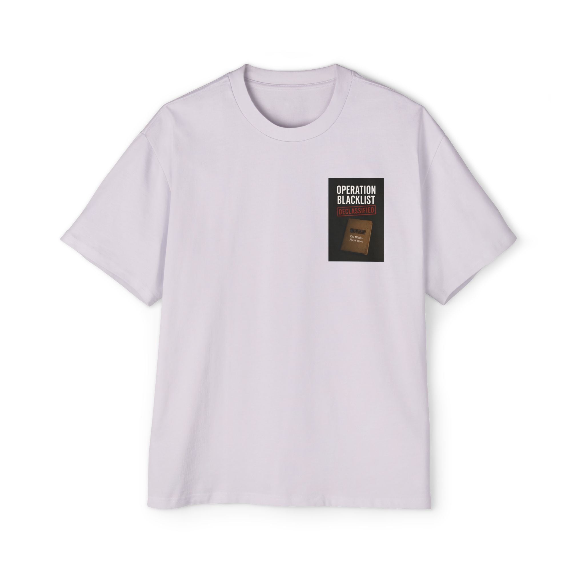 Oversized Tee - Operation Blacklist Print