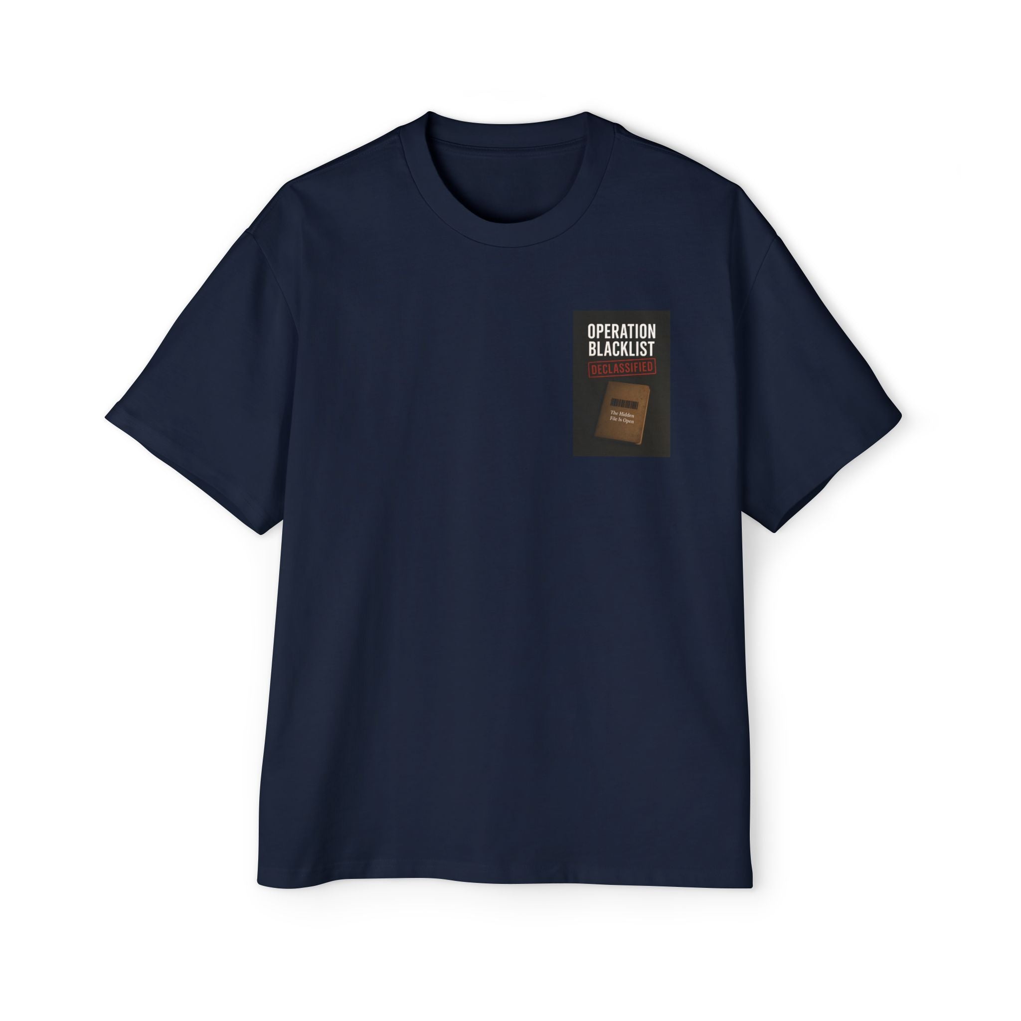Oversized Tee - Operation Blacklist Print