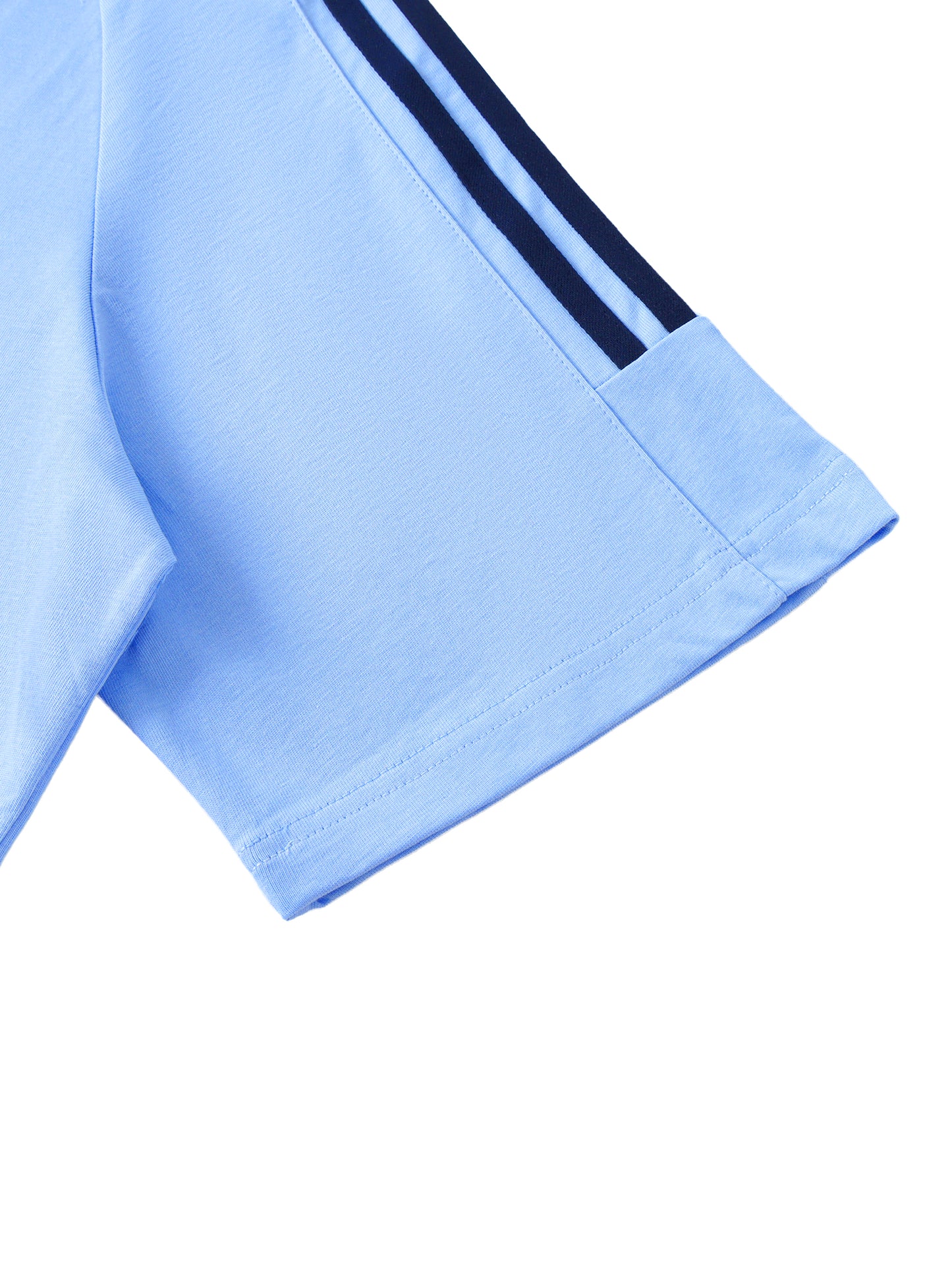 RENASISANCE REWIRED Contrast Tape Crewneck Cotton T-Shirt